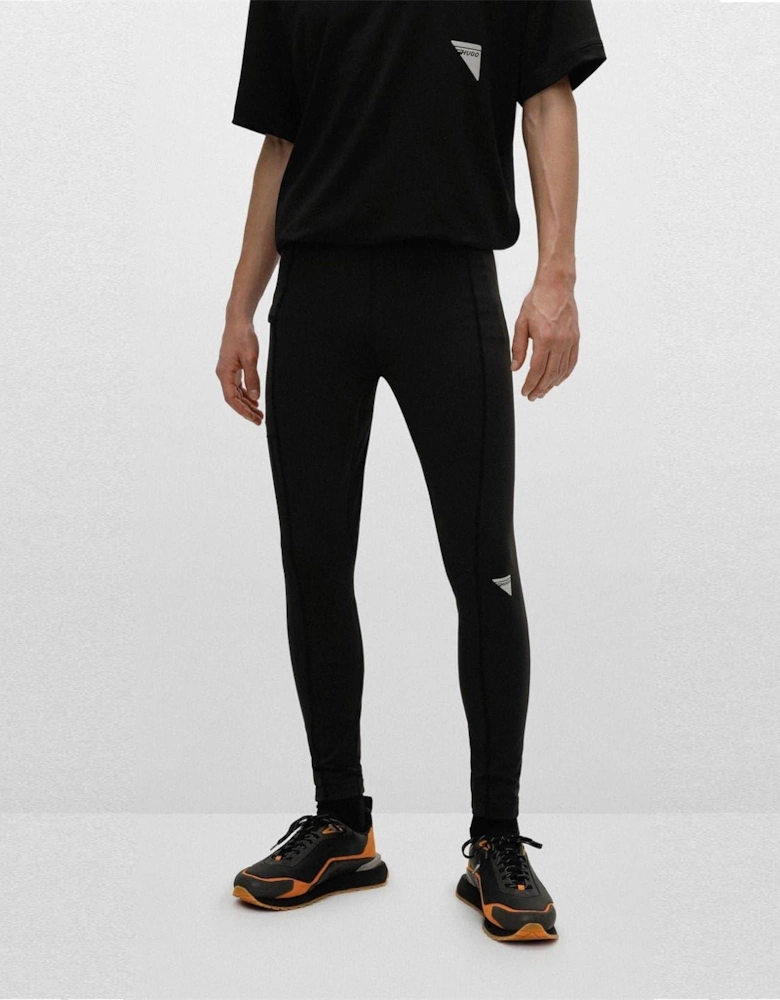 Deeflaty Solid Patterned Running Pants