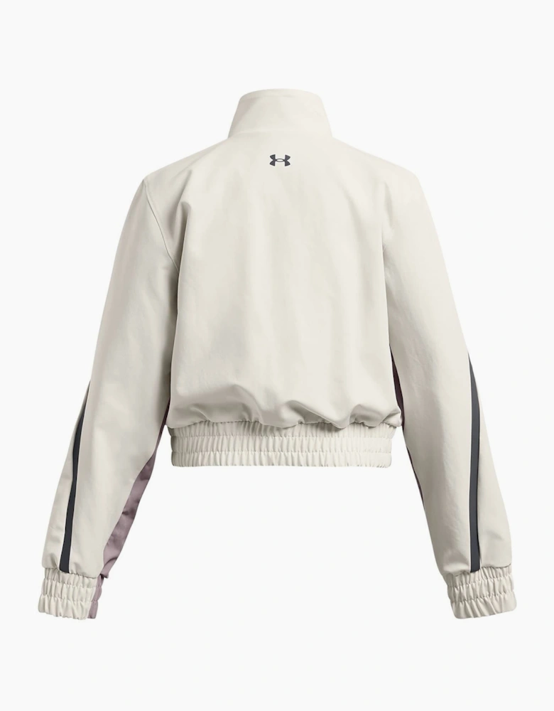 Unstoppable Cropped Moisture Wicking Performance Training Jacket