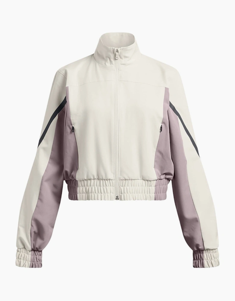 Unstoppable Cropped Moisture Wicking Performance Training Jacket