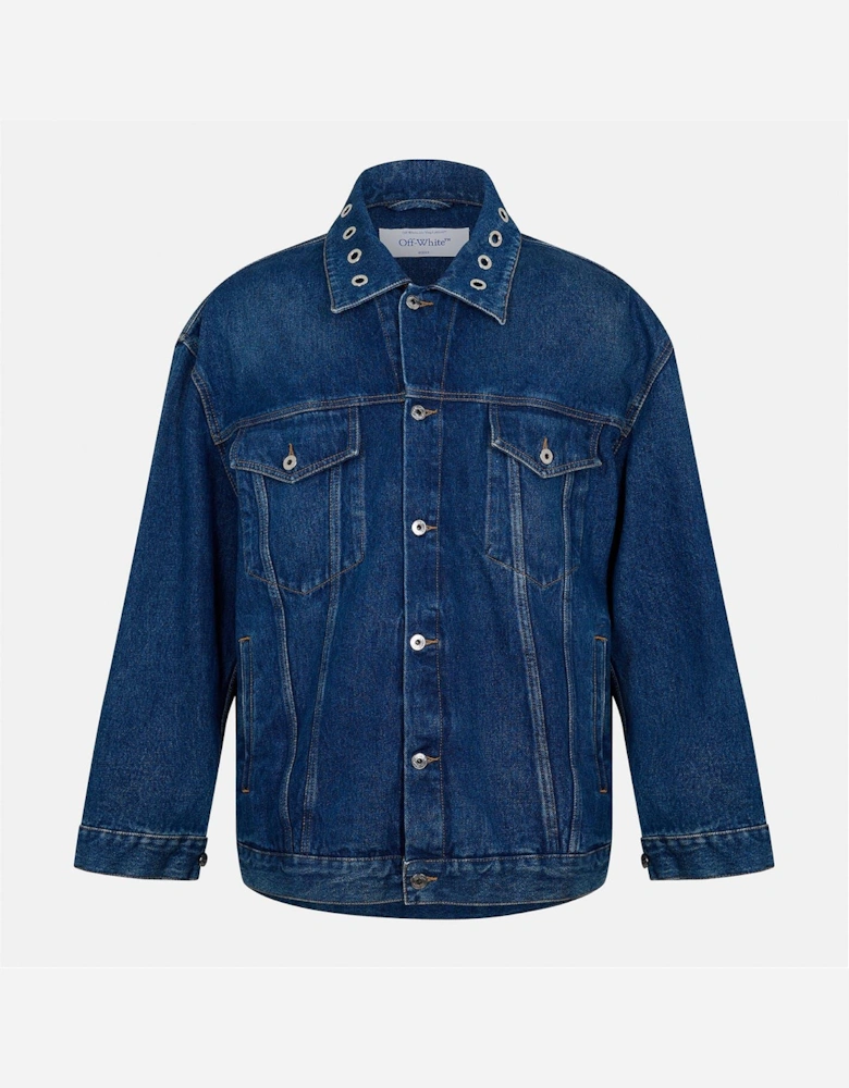 Solid Patterned Overshirt with Chest Pocket