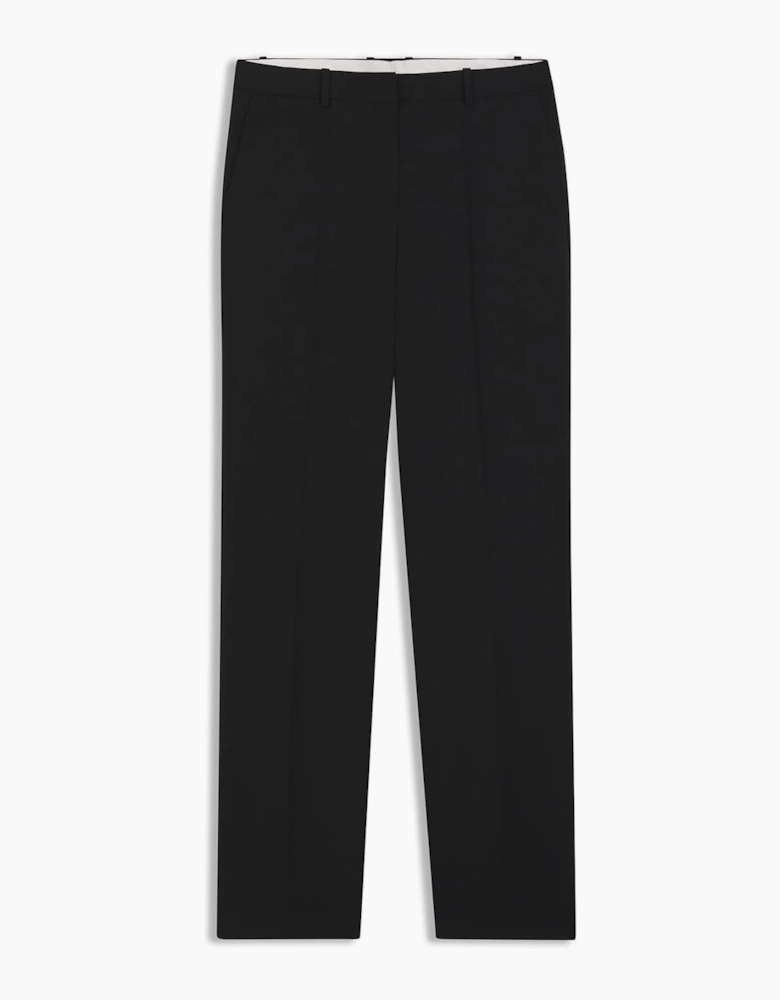 Tameah Solid Patterned Straight Chinos