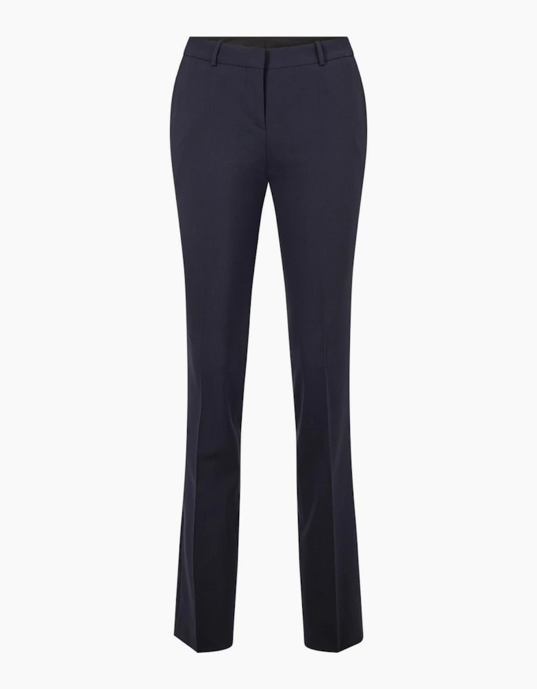 Tamea Solid Patterned Slim Chinos