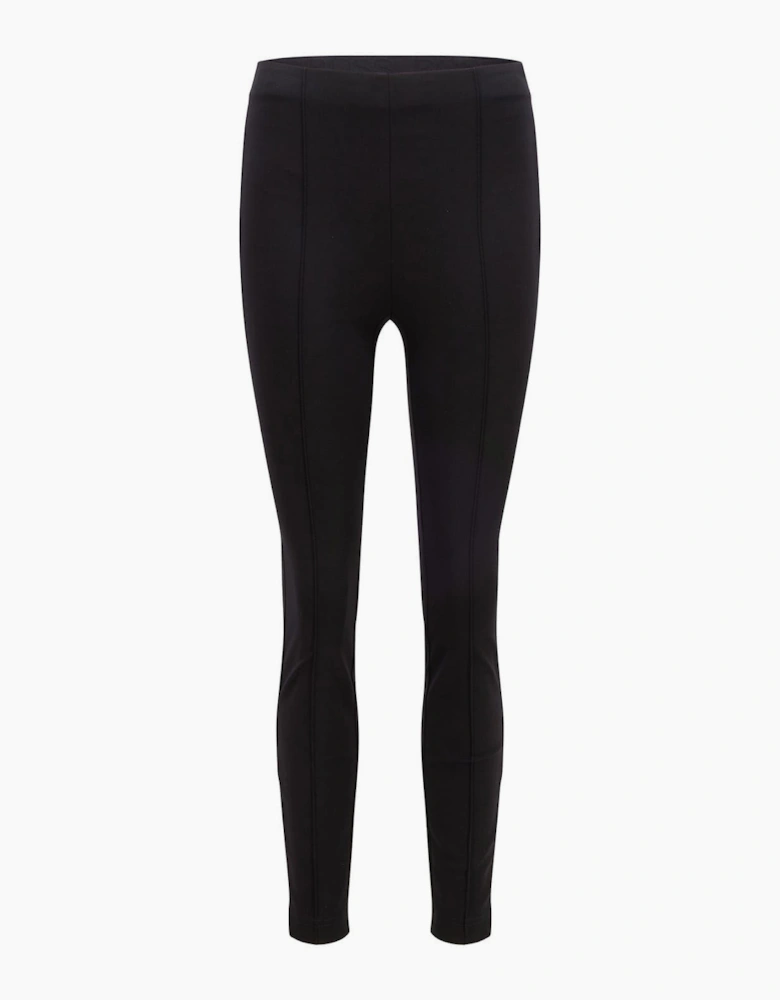 Tashani Solid Patterned Leggings