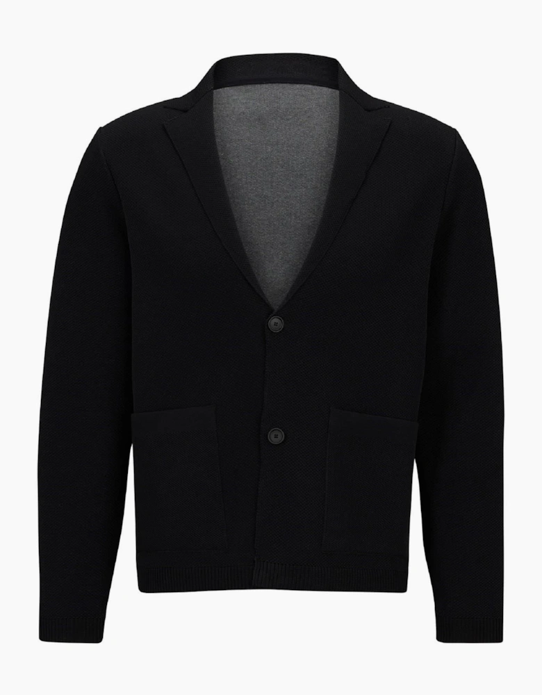 Lapel Collar Long Sleeve Regular Fit Sweater