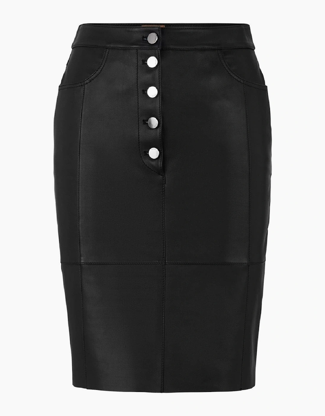 Hugo Boss Women's Black Selara Knee Length Pencil Skirt - Size: 10/32In