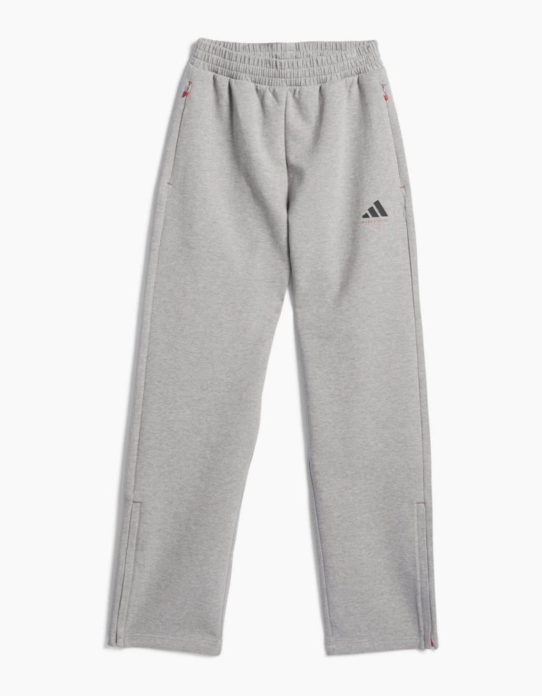 Adi Solid Patterned Track Pants
