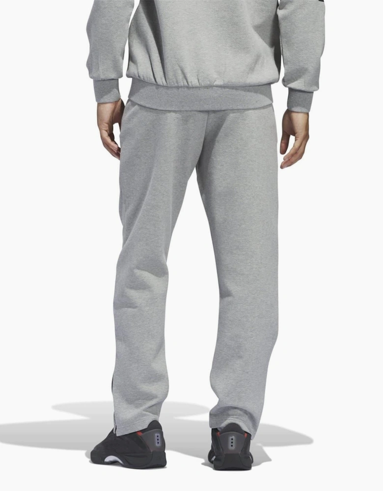 Adi Solid Patterned Track Pants