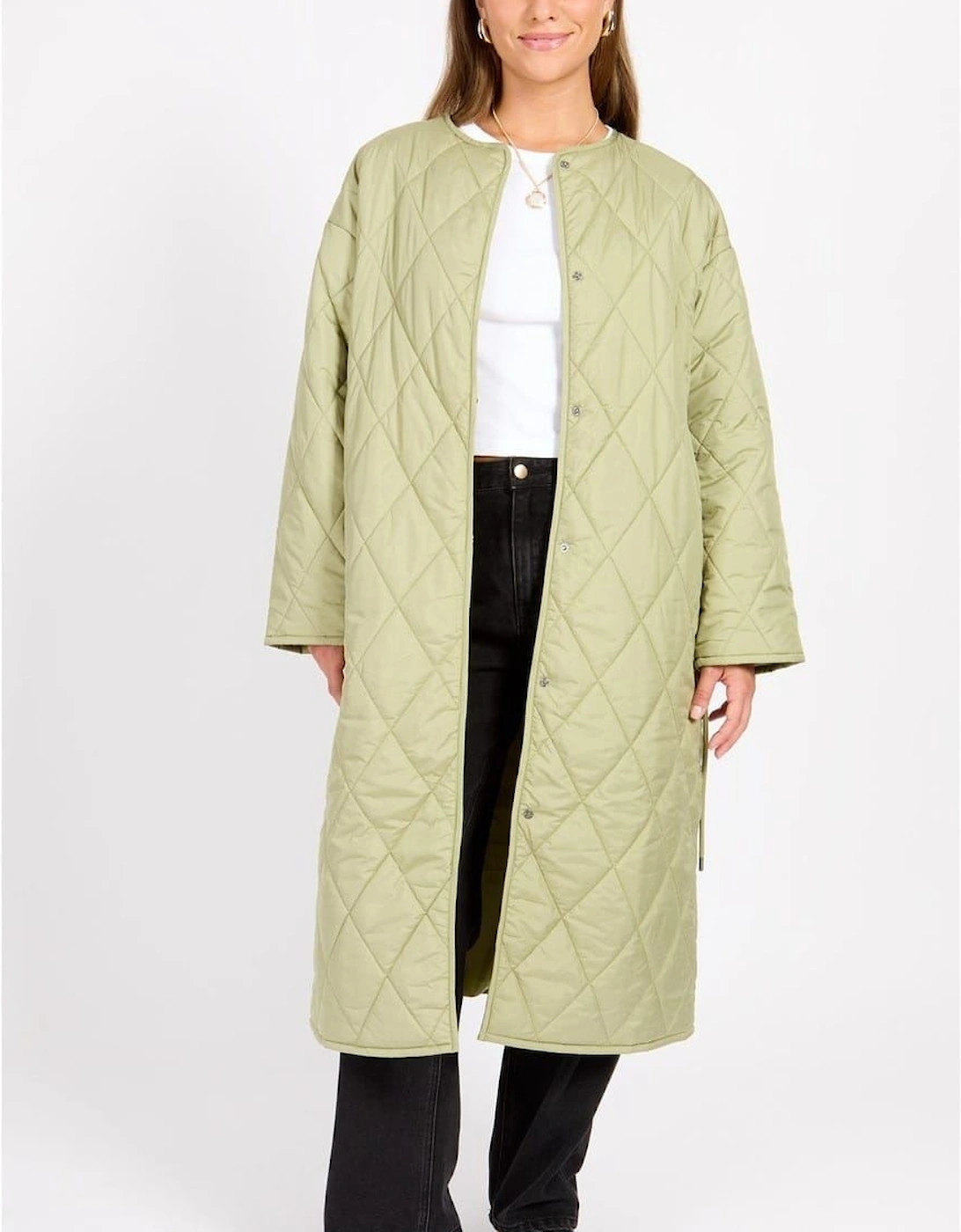 Quilted Belted Coat, 2 of 1