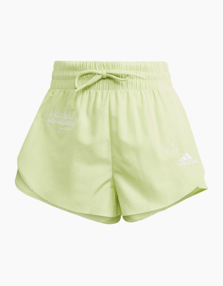 Bluv Running Road Shorts with Lettering