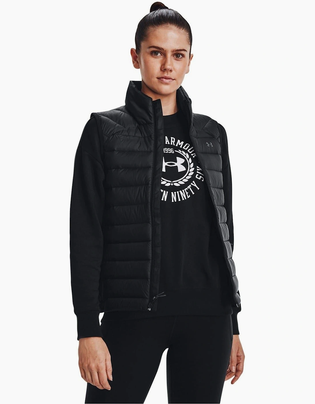 Women's Solid Patterned Gilet
