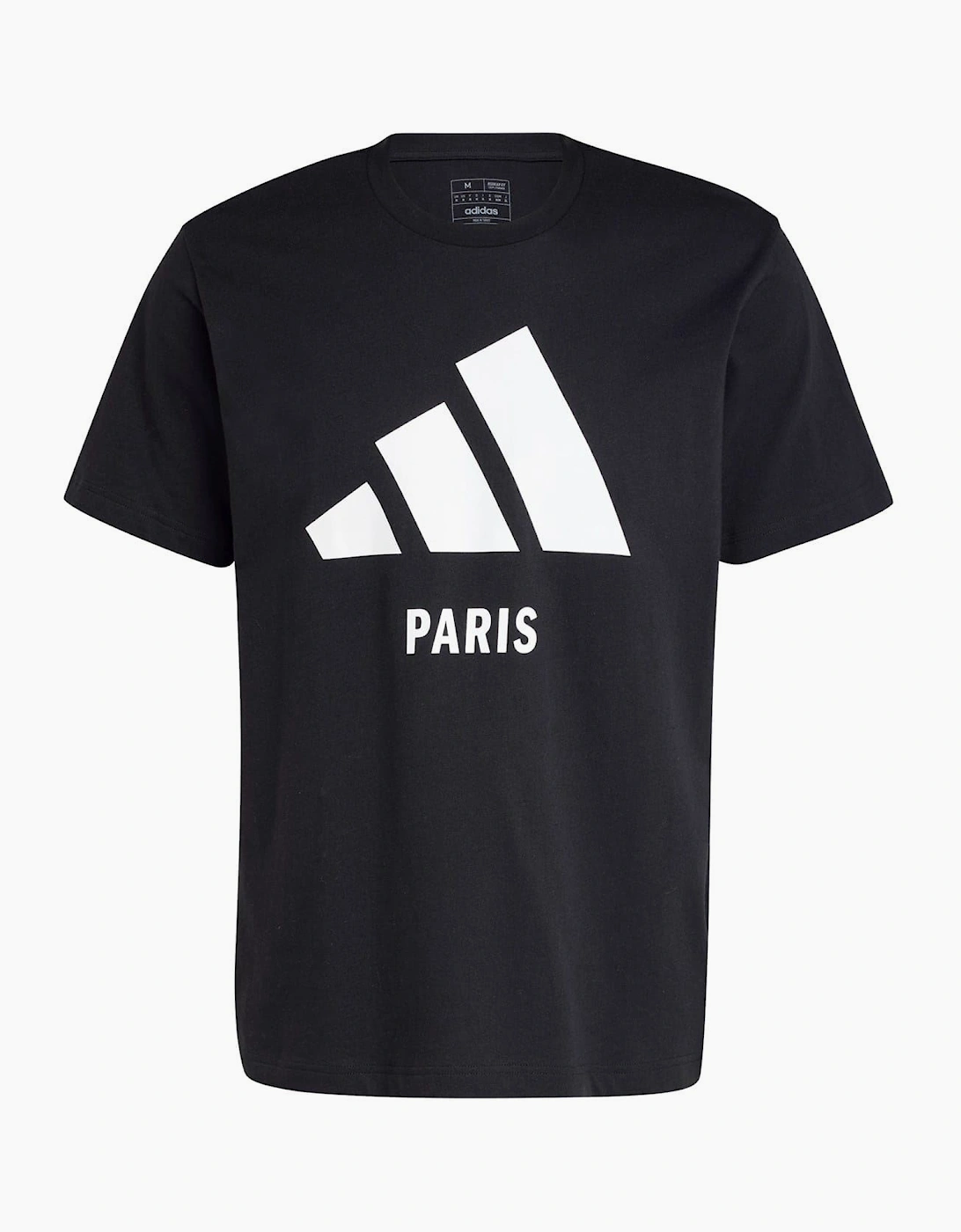 Paris Bold Logo Crew Neck Short Sleeve Jersey T-Shirt