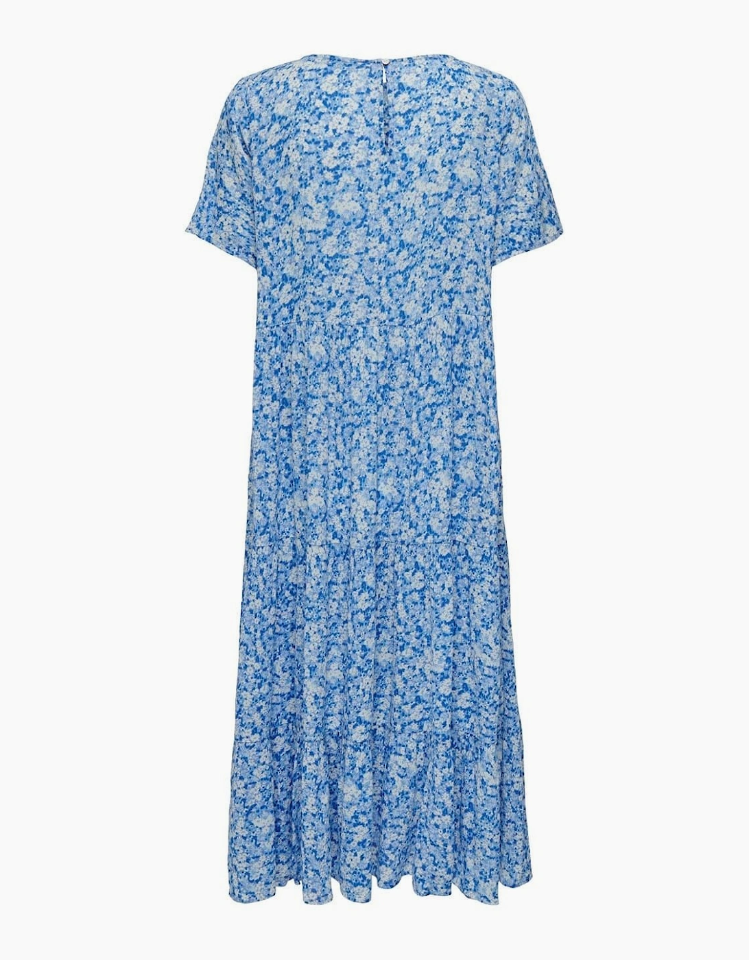 Short Sleeve Maxi Tiered Dress, 2 of 1
