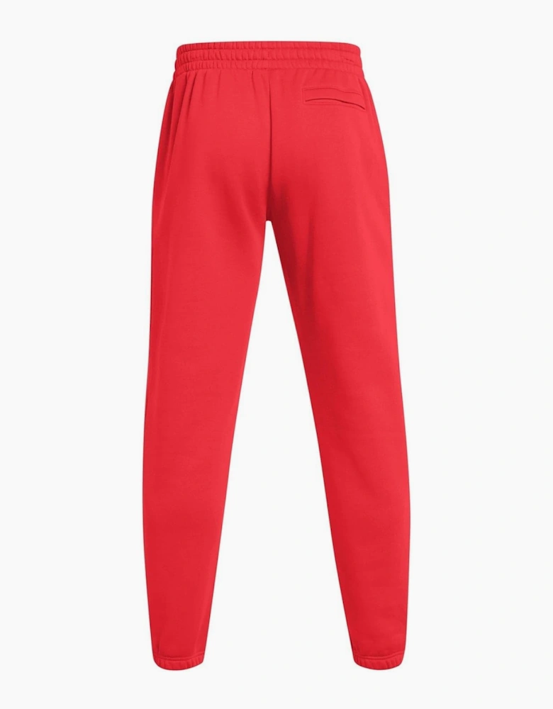 Essential Fleece Solid Patterned Joggers