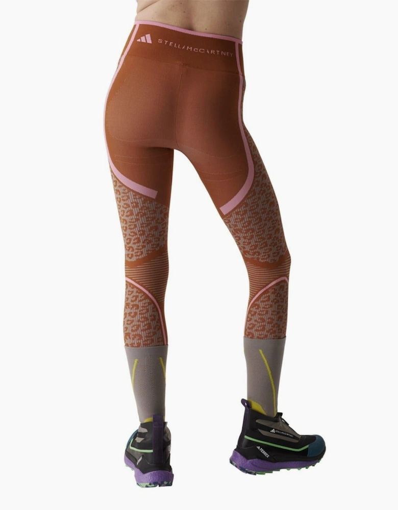 Geometric Patterned Shapewear Leggings