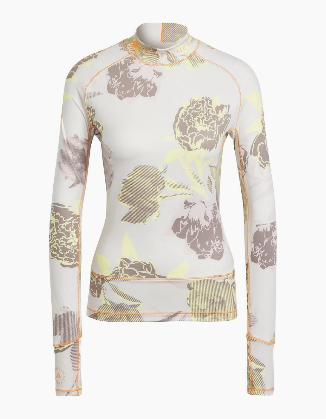 Mock Neck Raglan Sleeve Long Sleeve Jersey T-Shirt