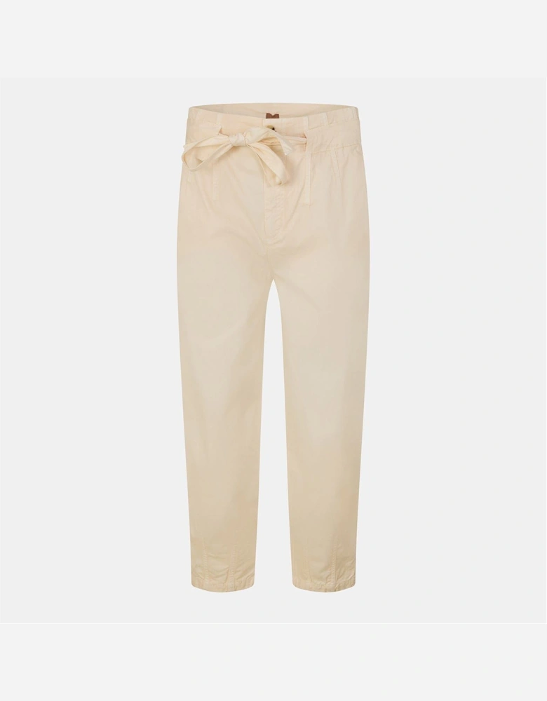 Tapitad Solid Patterned Wide Leg Pants