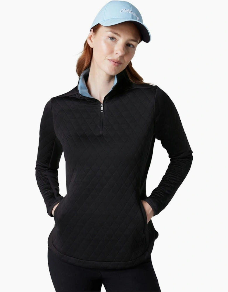 Zipped Pocket Funnel Neck Raglan Sleeve Sweatshirt