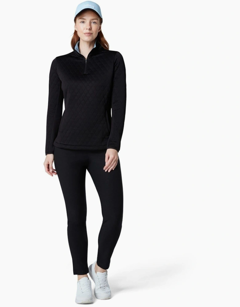 Zipped Pocket Funnel Neck Raglan Sleeve Sweatshirt