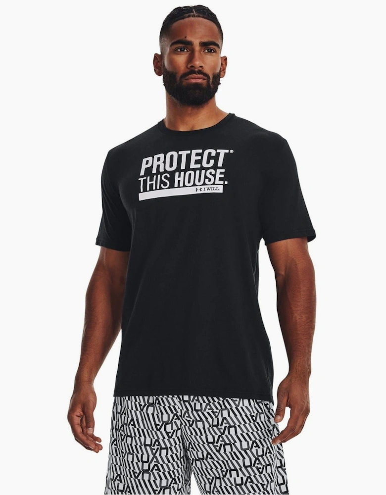 Protect This House Crew Neck Short Sleeve T-Shirt