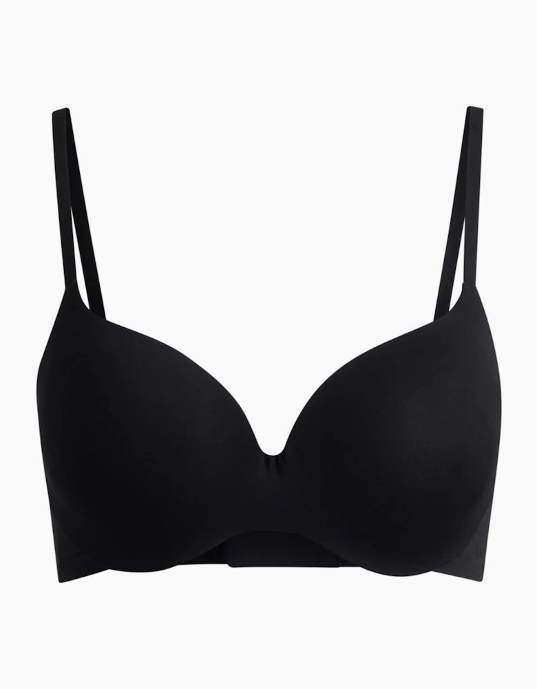 V-Neck Sports Bra with Spaghetti Straps
