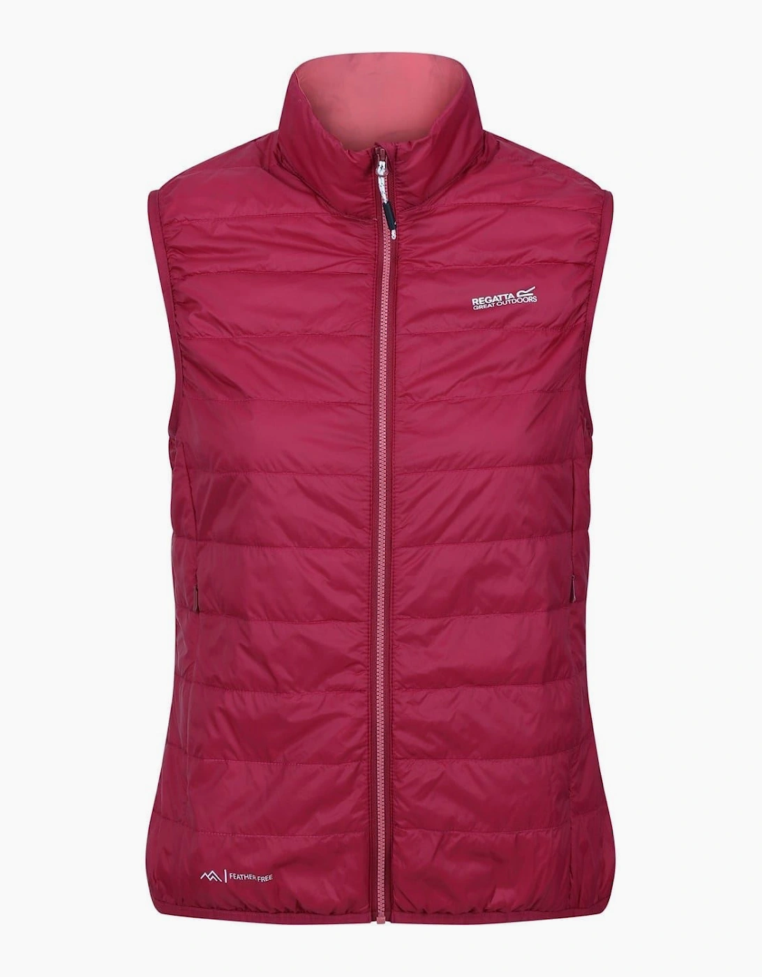 Regatta Women's Red Hillpack Solid Patterned Gilet  10 Size 10 S