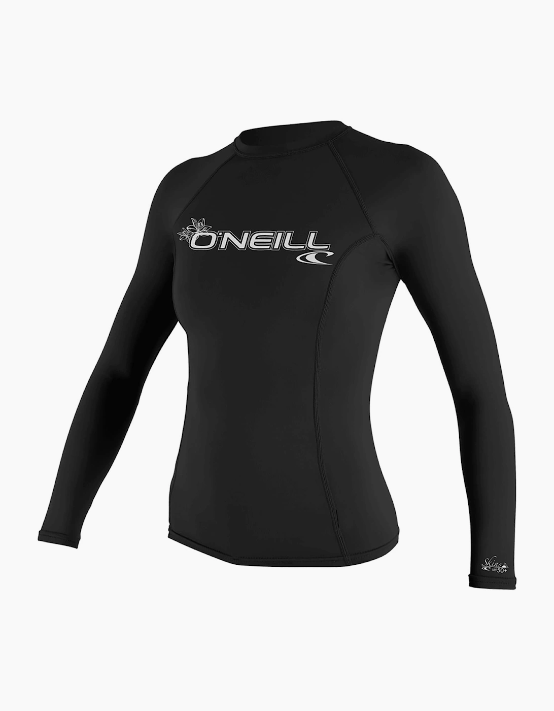 O'Neill Womens Basic Skins Long Sleeve Rash Vest