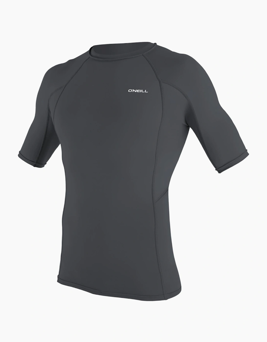 O'Neill Mens Basic Skins Short Sleeve Rash Guard, 2 of 1