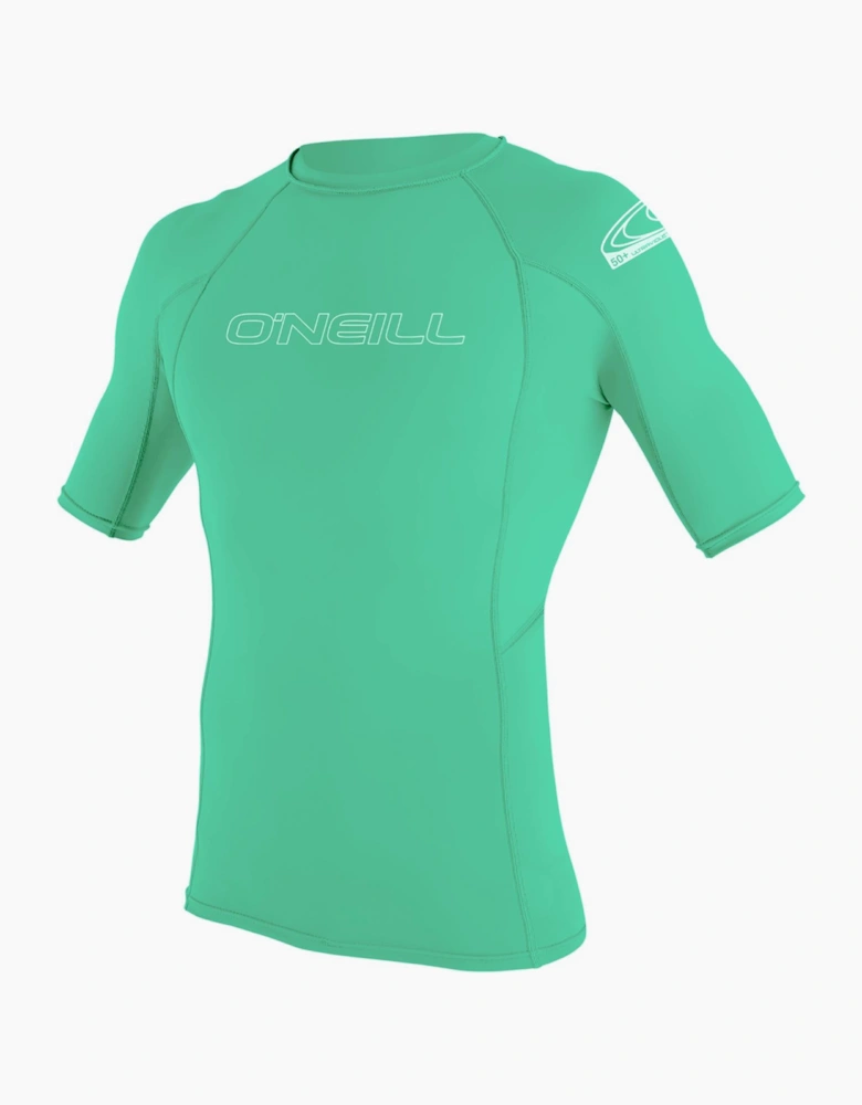O'Neill Kids Basic Skins Short Sleeve Rash Vest