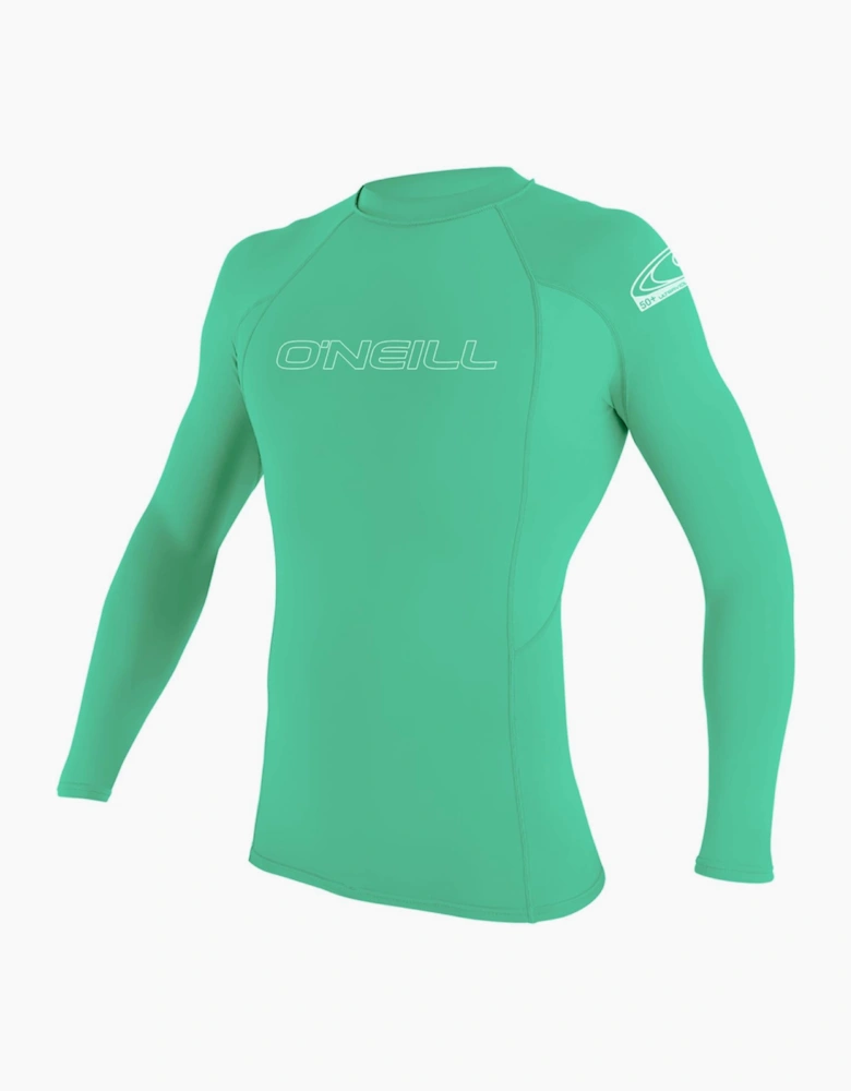 O'Neill Kids Basic Skins Long Sleeve Rash Vest