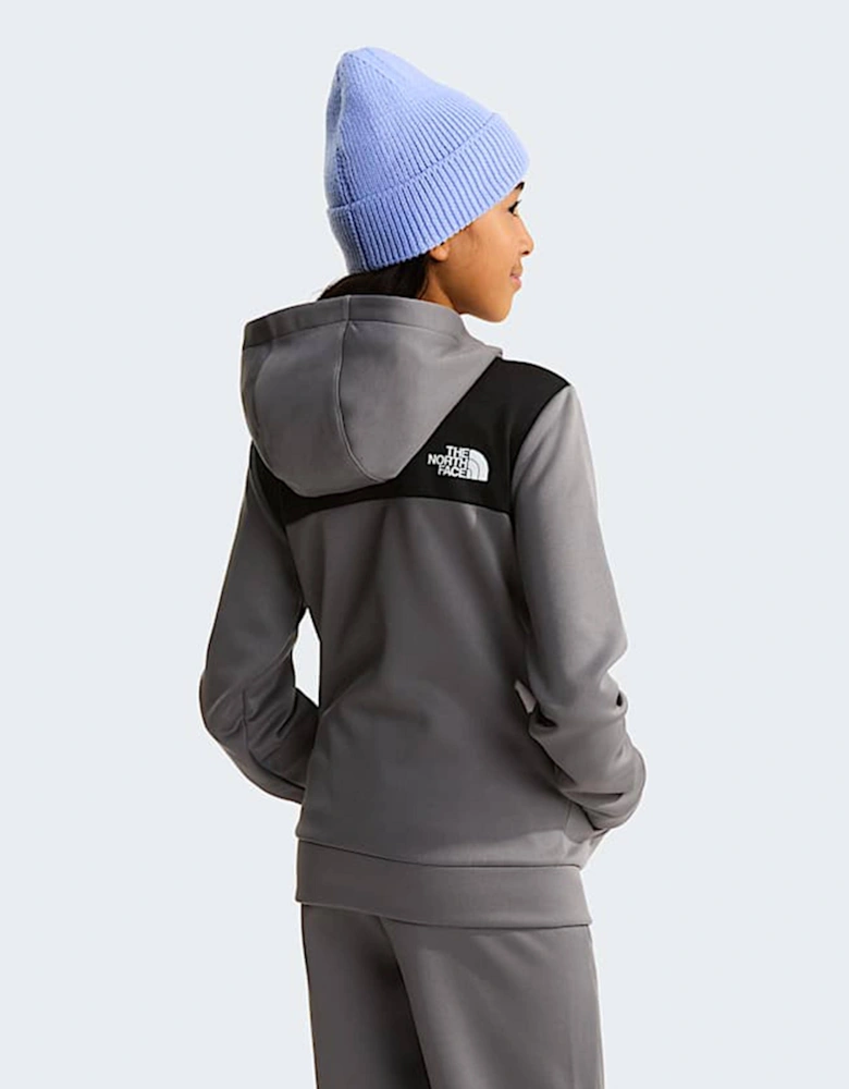 The North Face Kids Reaxion FZ Hoodie in Grey