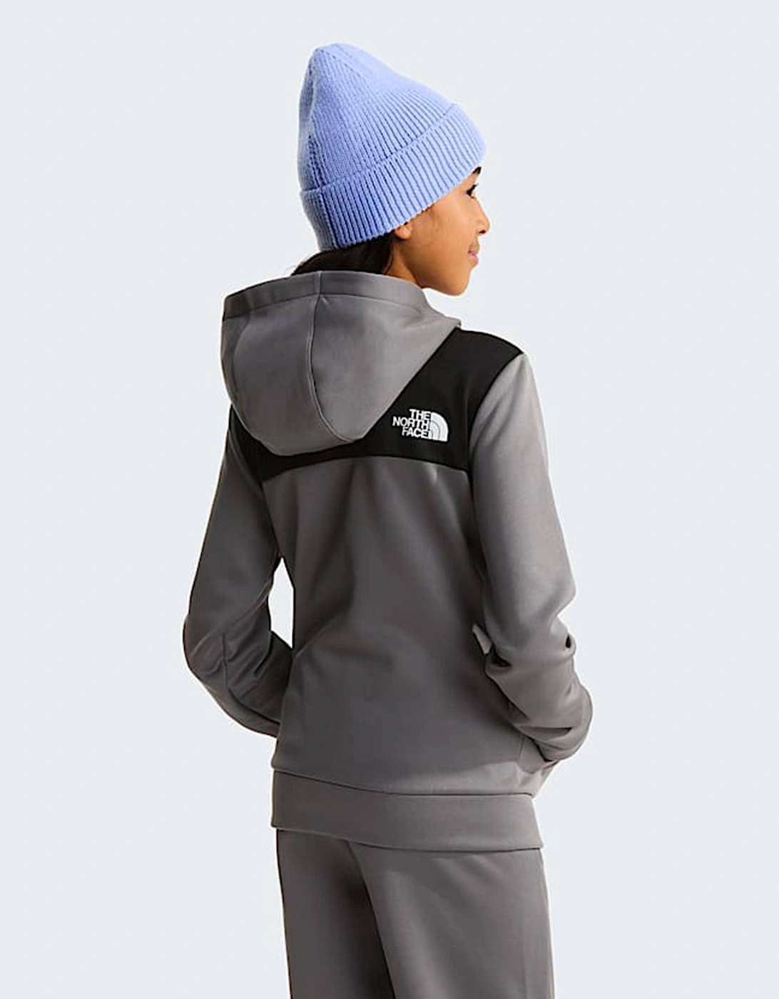 The North Face Kids Reaxion FZ Hoodie in Grey