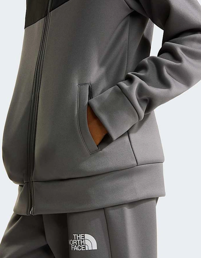 The North Face Kids Reaxion FZ Hoodie in Grey