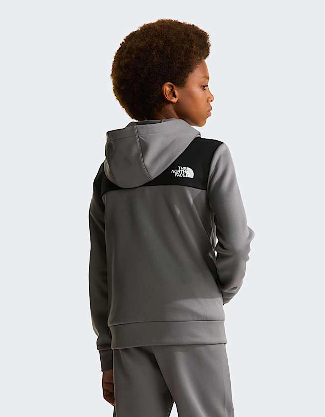 The North Face Kids Reaxion FZ Hoodie in Grey