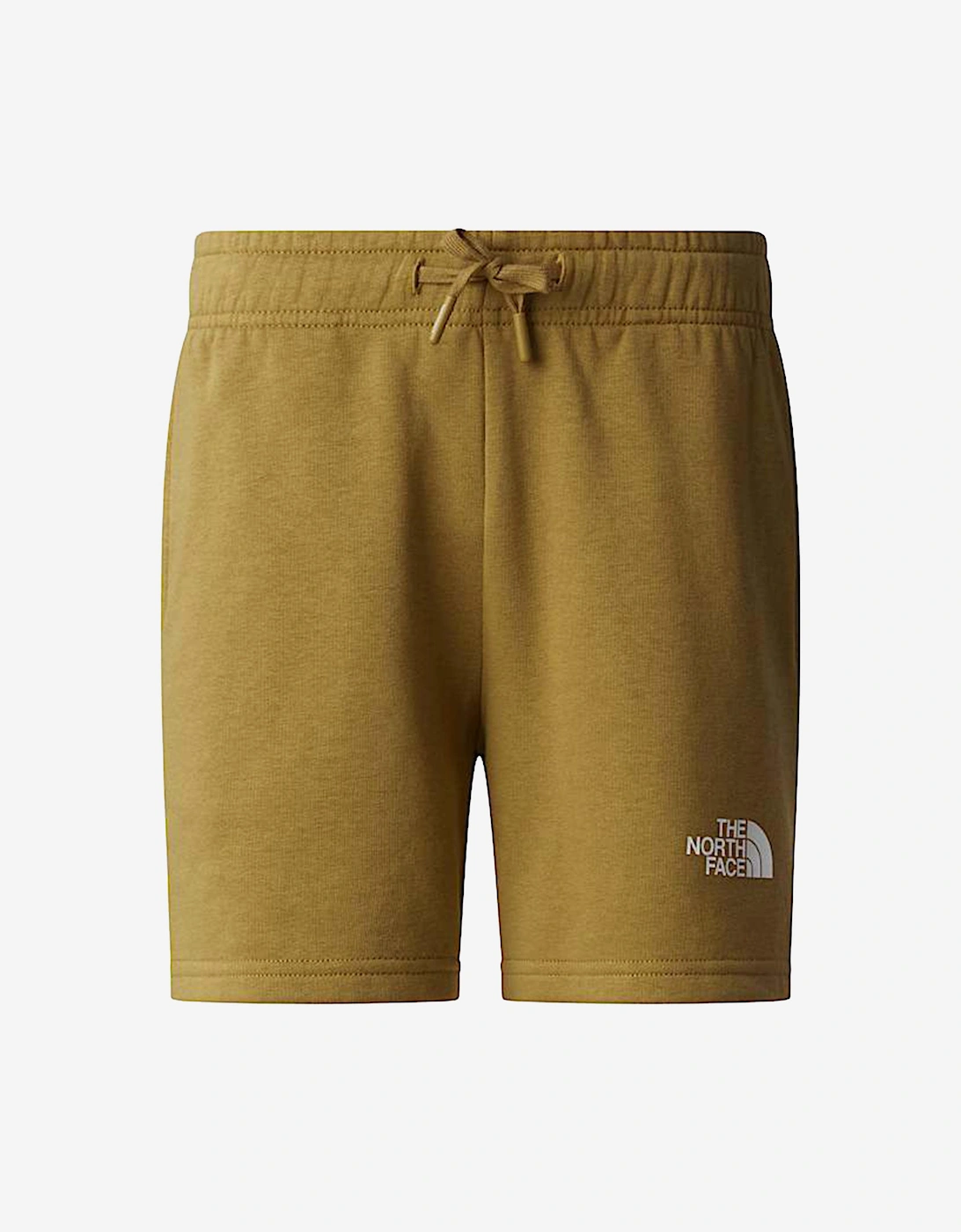 The North Face Girls Green 'S Simple Dome Light Regular Shorts In - Size: 6 Years Kids