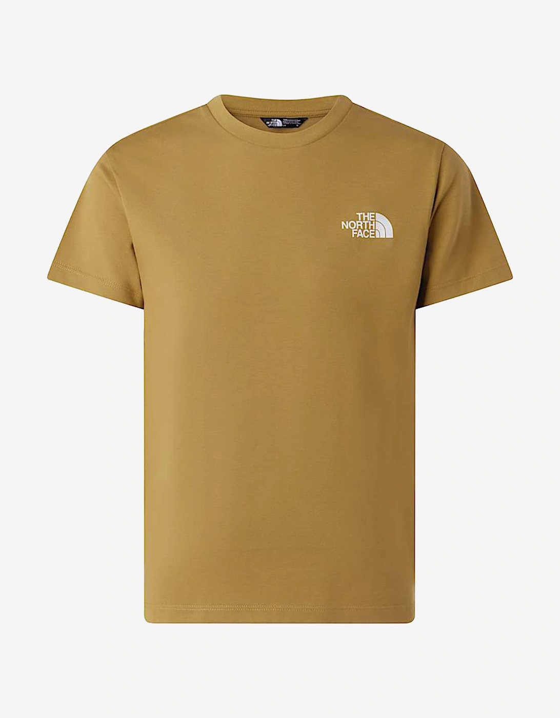 The North Face Girls Green 'S Simple Dome Regular T-Shirt In  6 Years Size 6 Yrs Kids