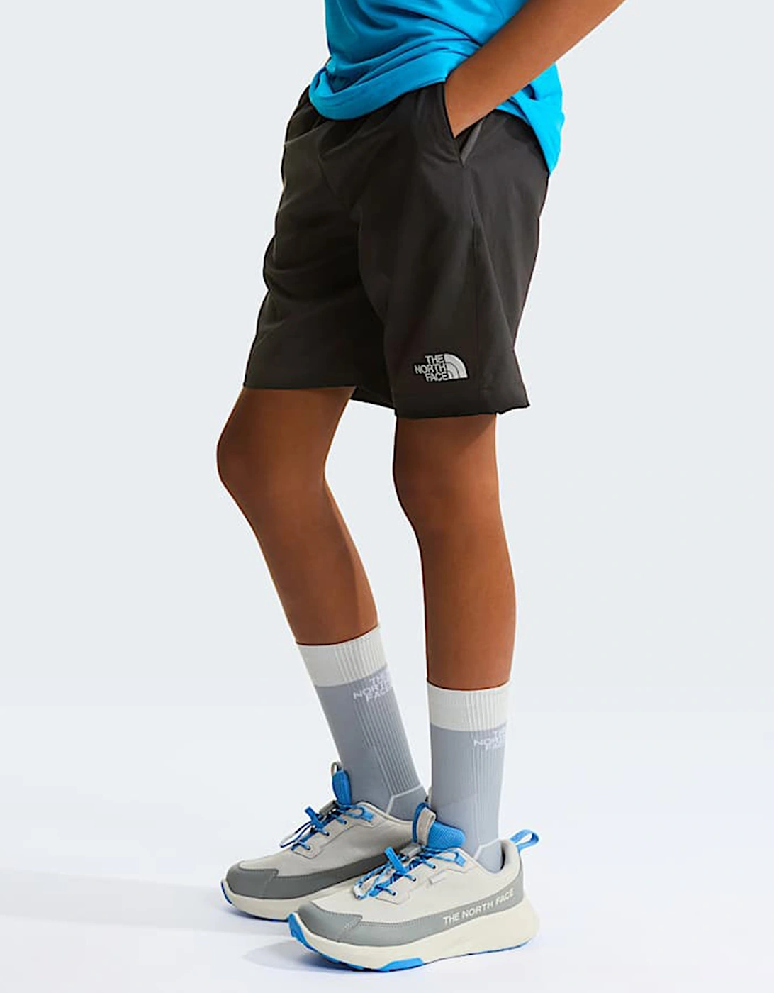 The North Face Boys 24/7 Shorts in Black