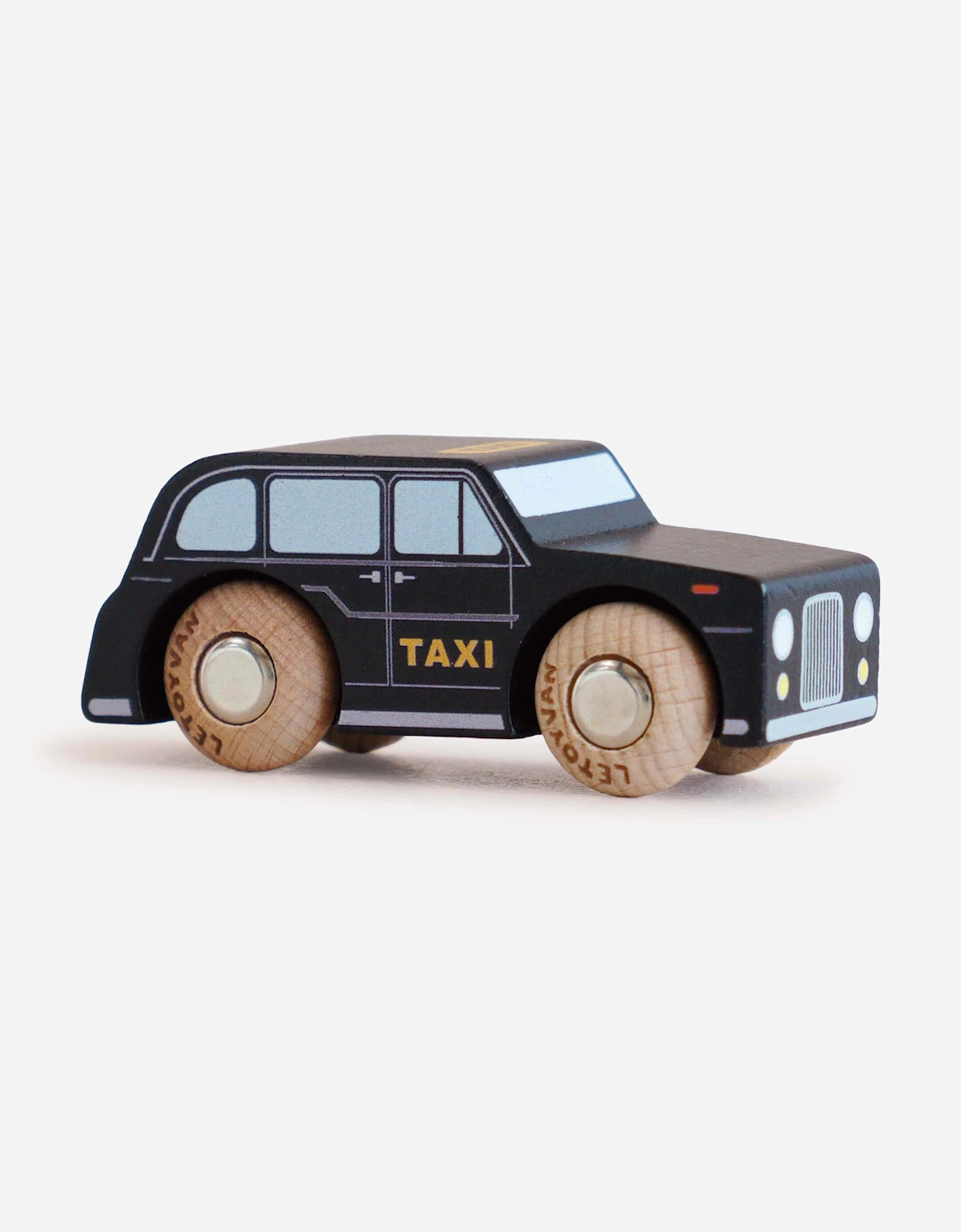 Le Toy Van GT275 Bertie Classic Cab Wooden Toy in Black (W:7.8cm x D:3cm x H:3.7cm), 6 of 5