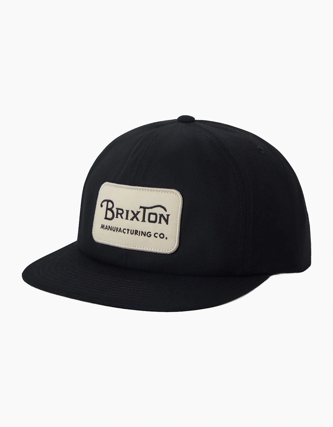 Brixton Men's Black Grade Snapback Baseball Cap - Size: One Size