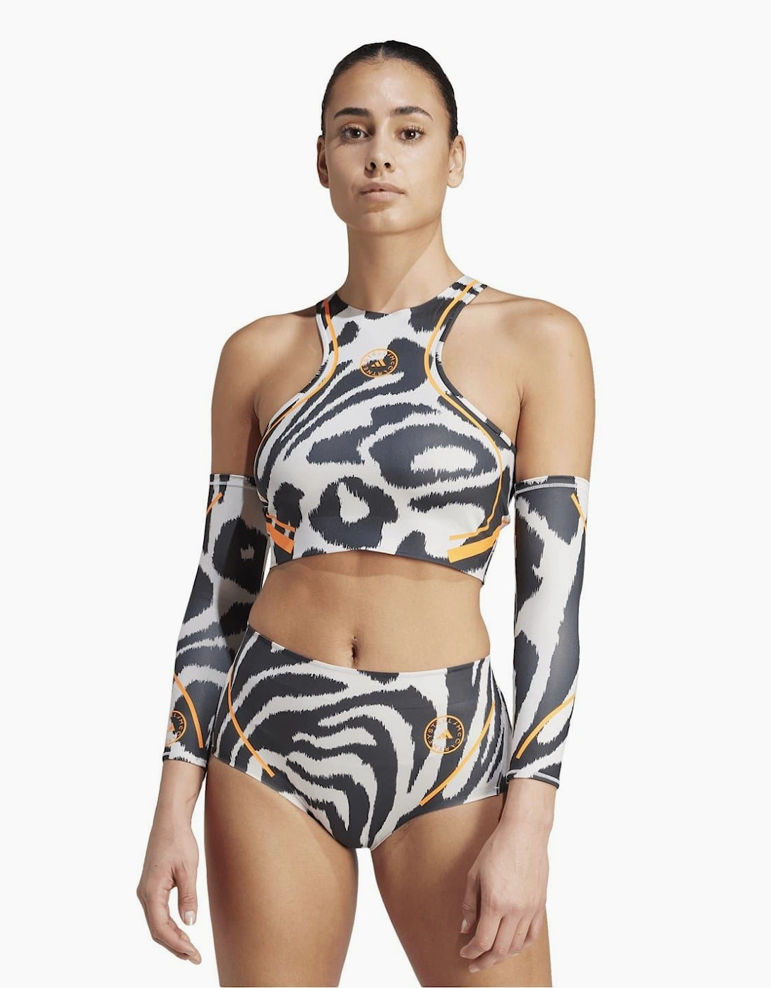High Neck Sleeveless Cold Shoulder Muscle Tank