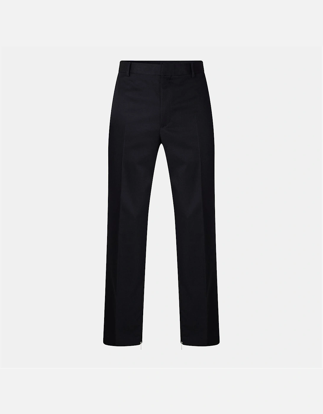 Solid Patterned Slim Pants