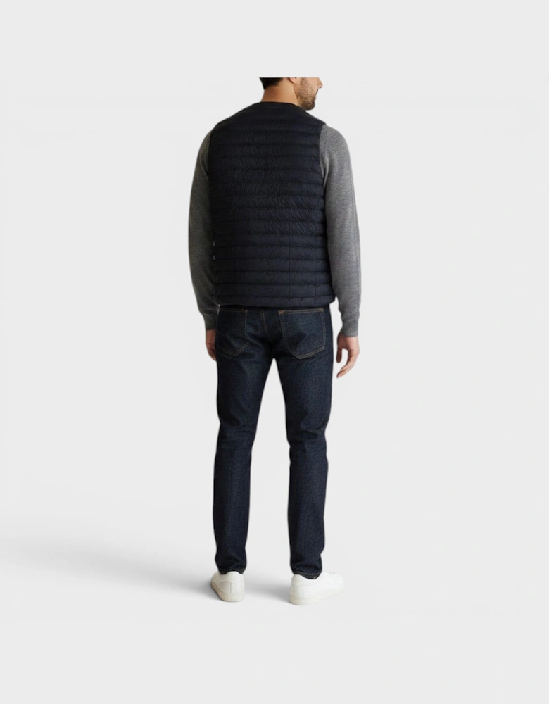 Polo Quilted Padded Gilet Jacket Navy