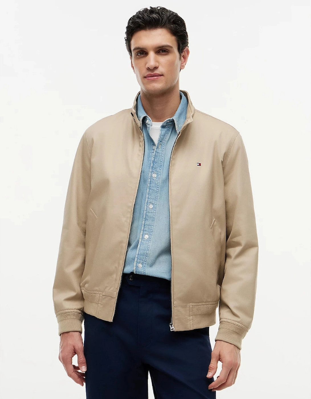 Tommy Hilfiger Classic Harrington Jacket AEG  Batique Khaki