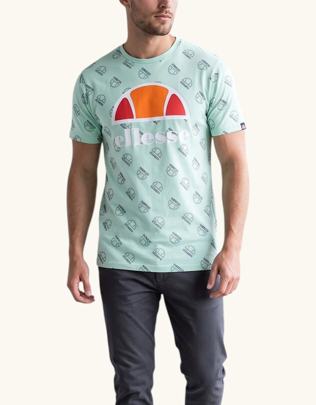 ELLESSE MIRU Mens T Shirts Crew Neck Short Sleeve Cotton Summer Holiday Tee NEW, 7 of 6