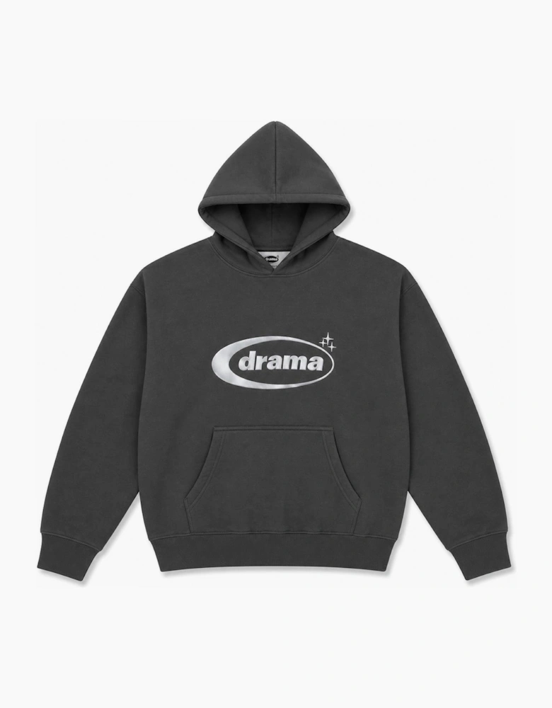 Drama Call Hoodie Dark Grey/White