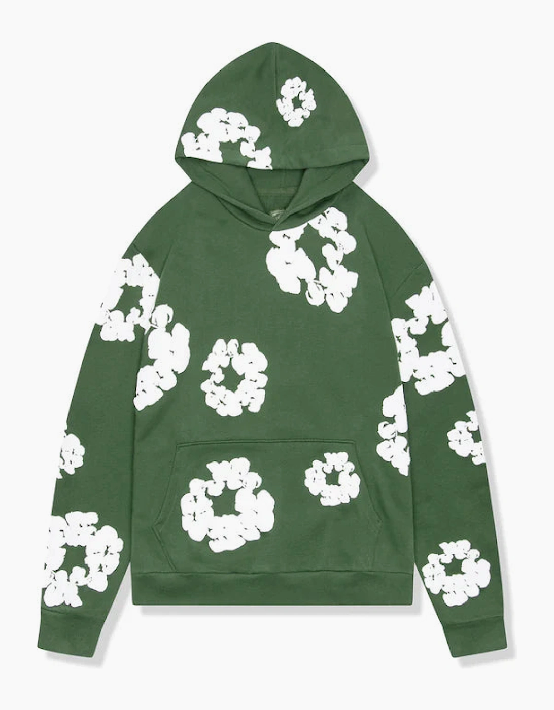 Denim Tears Cotton Wreath Green Hoodie, 3 of 2