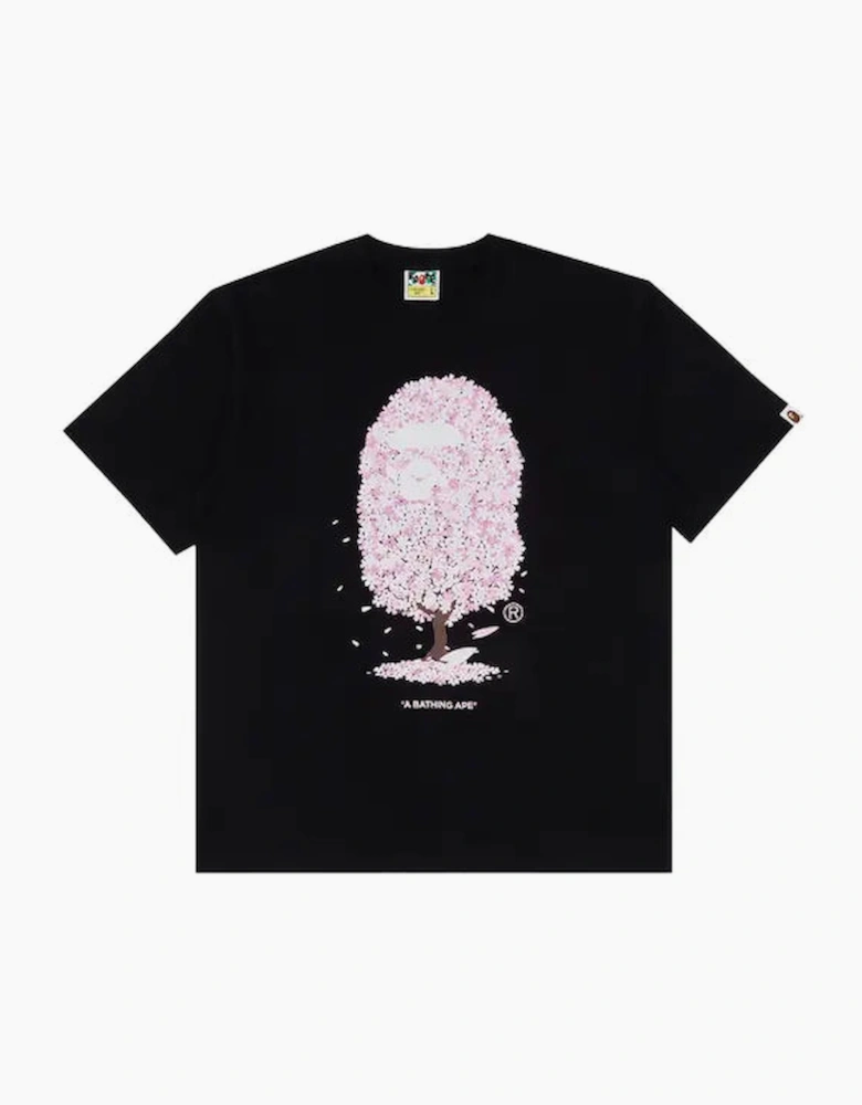 BAPE Sakura Tee (SS24) Black