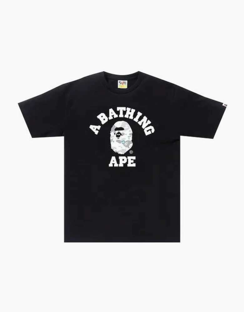 BAPE Space Camo College Tee Black