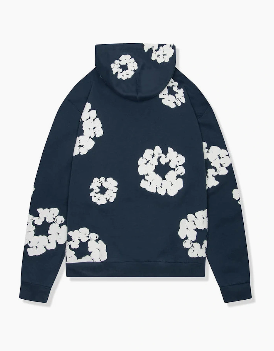 Denim Tears Cotton Wreath Navy Hoodie