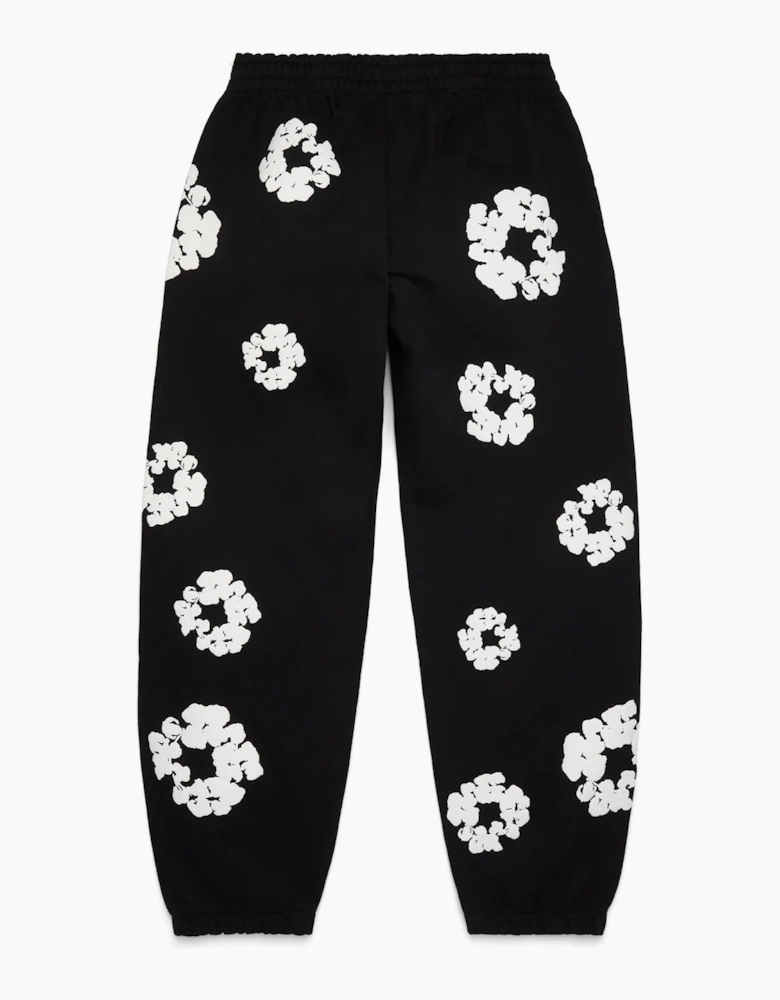 Denim Tears Cotton Wreath Black White Bottoms