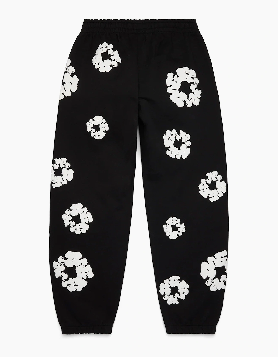 Denim Tears Cotton Wreath Black White Bottoms